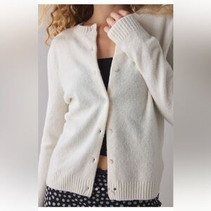 NWT Urban outfitters cream cardigan